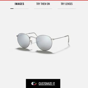 Ray Ban / Round Flash Lenses